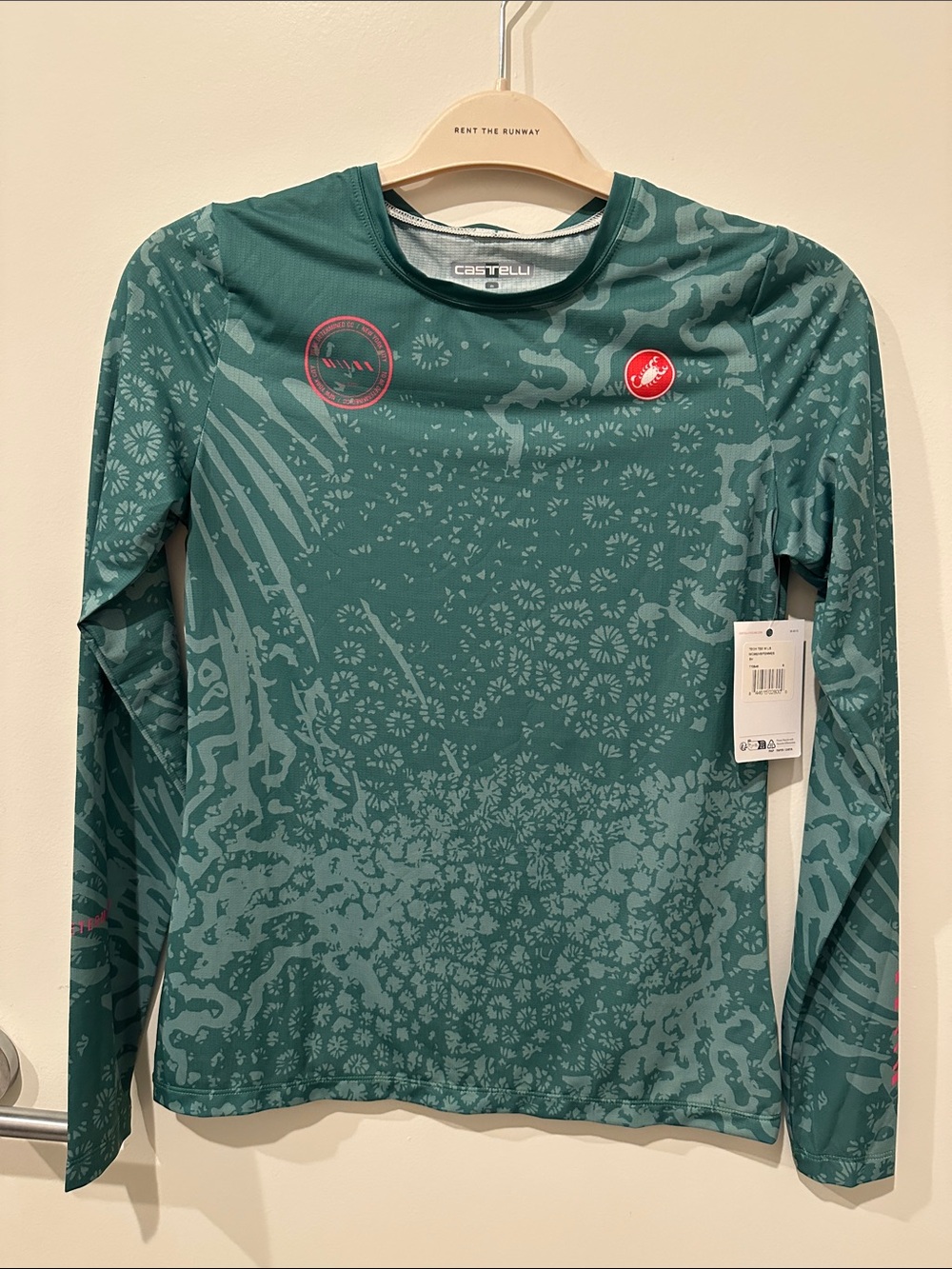 CASTELLI x TBD Bicycle Running Tech Shirt Women’s S NEW
